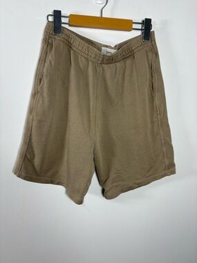 KOTN Men's Tan Athletic Cotton Shorts